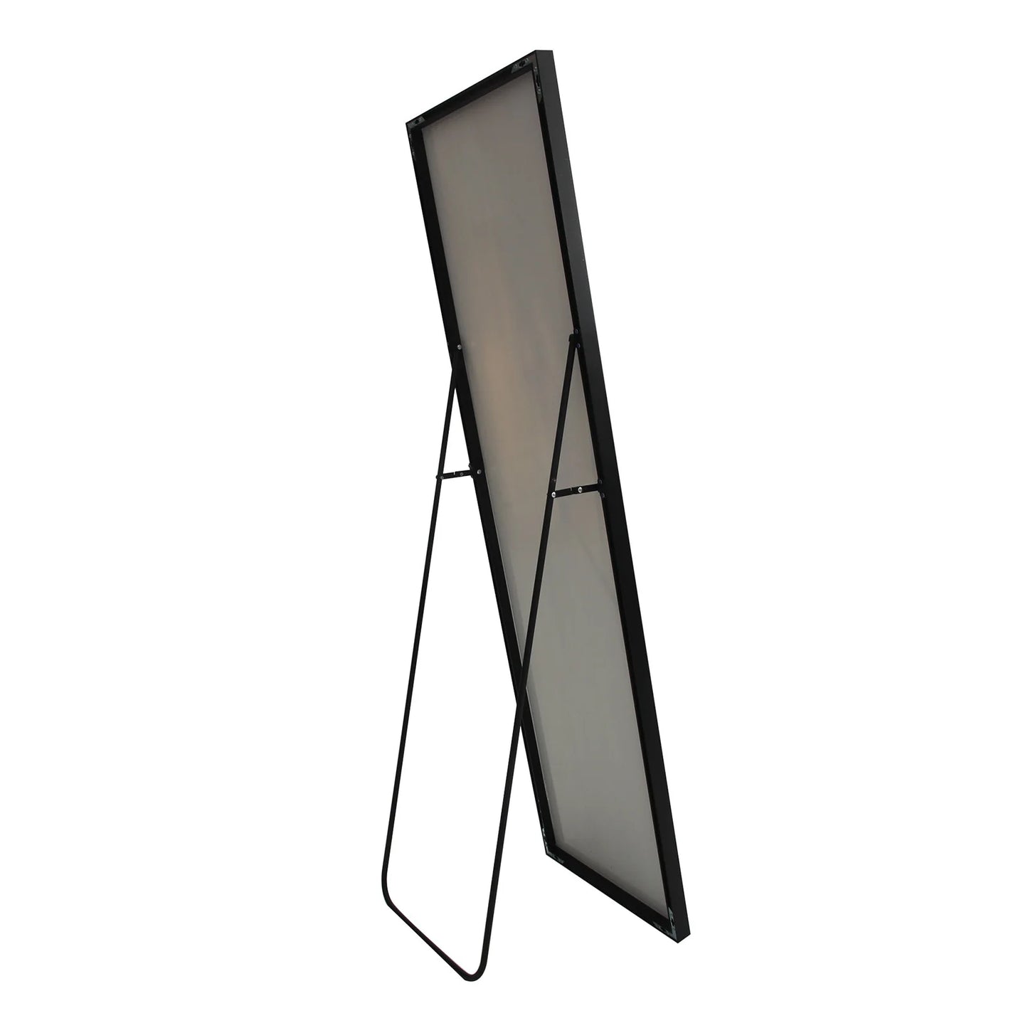 Miroir mural – Cadre métal & verre renforcé (140 × 40 cm)
