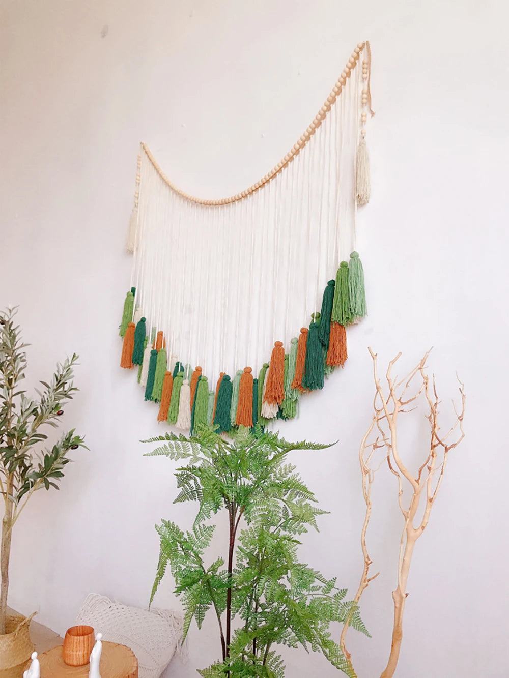 Macramé mural bohème - Boho