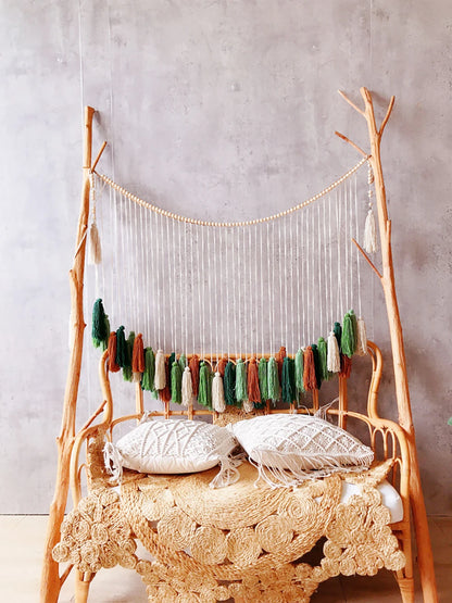 Macramé mural bohème - Boho