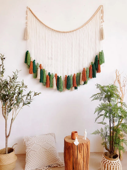 Macramé mural bohème - Boho
