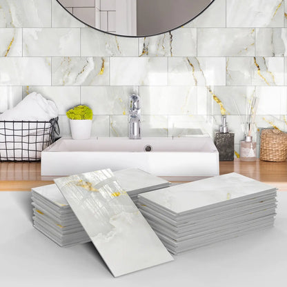 Panneau mural 3D - Effet Carrelage (10 x 20 cm)