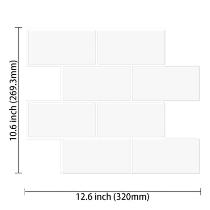 Panneau mural 3D - Effet brique (26 x 32 cm)