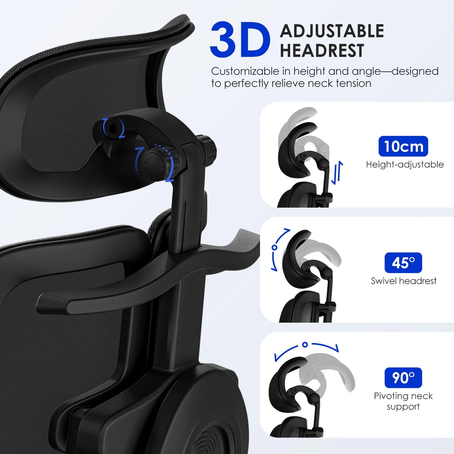 Chaise de bureau ergonomique | SHAPER MAX