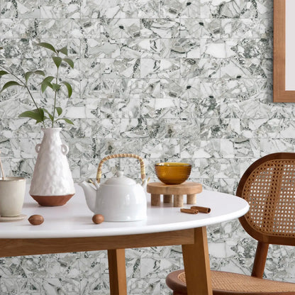 Panneau mural 3D - Effet Carrelage (10 x 20 cm)