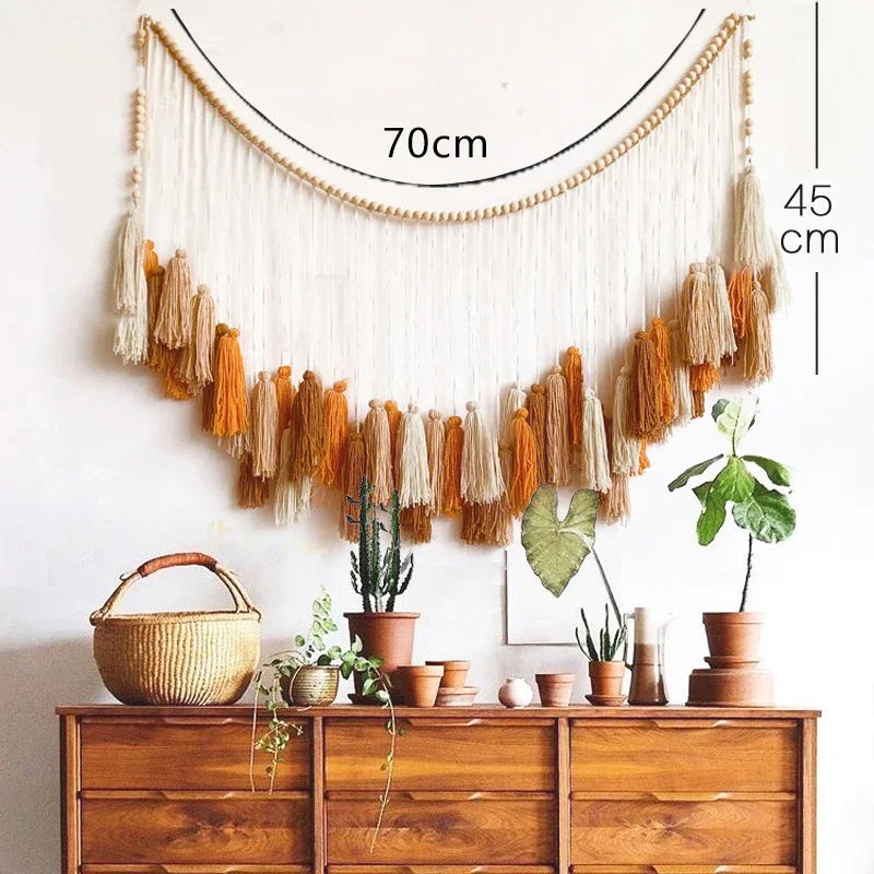 Macramé mural bohème - Boho