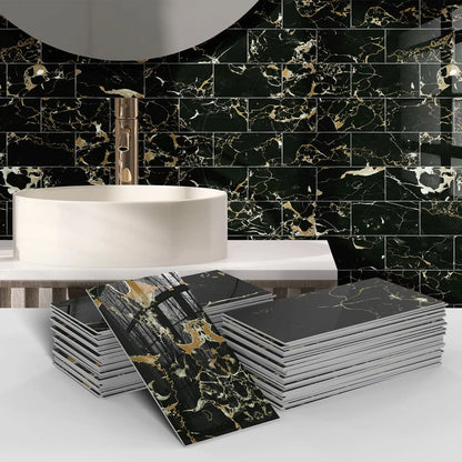 Panneau mural 3D - Effet Carrelage (10 x 20 cm)