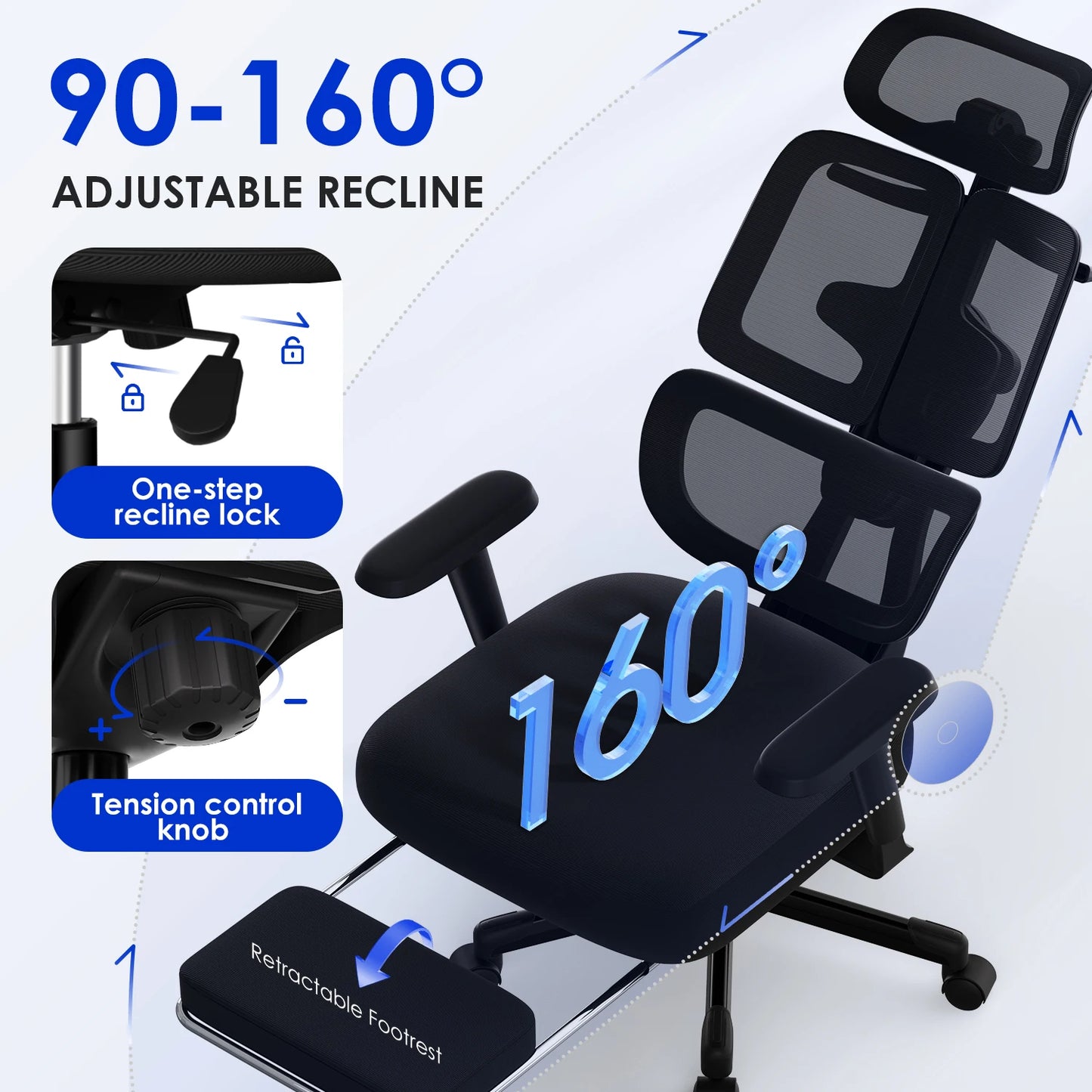 Chaise de bureau ergonomique | SHAPER MAX