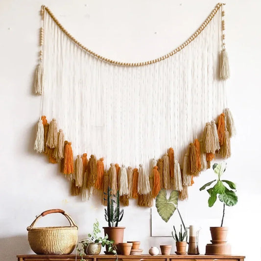 Macramé mural bohème - Boho