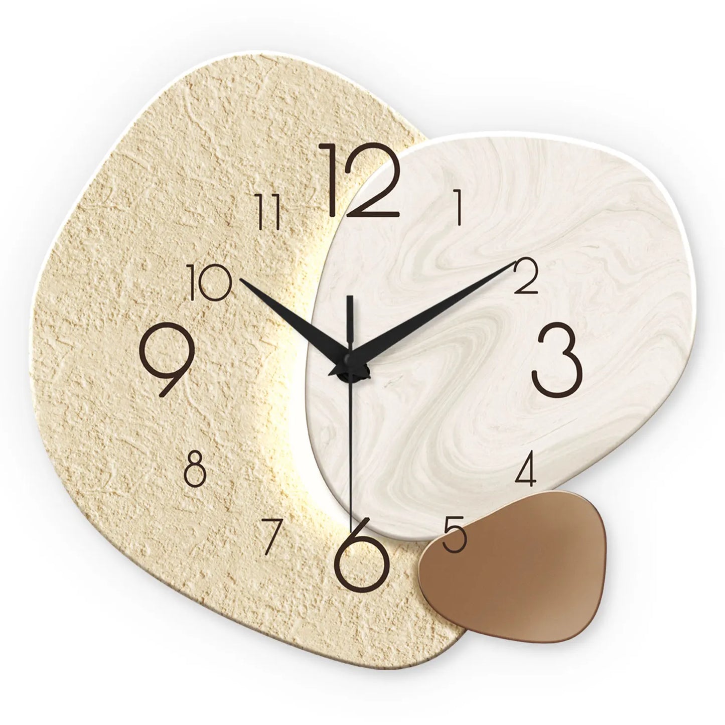 Horloge murale style japonais – Design géométrique