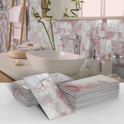 Panneau mural 3D - Effet Carrelage (10 x 20 cm)