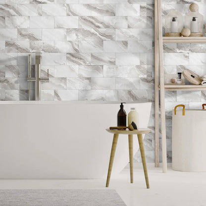 Panneau mural 3D - Effet Carrelage (10 x 20 cm)