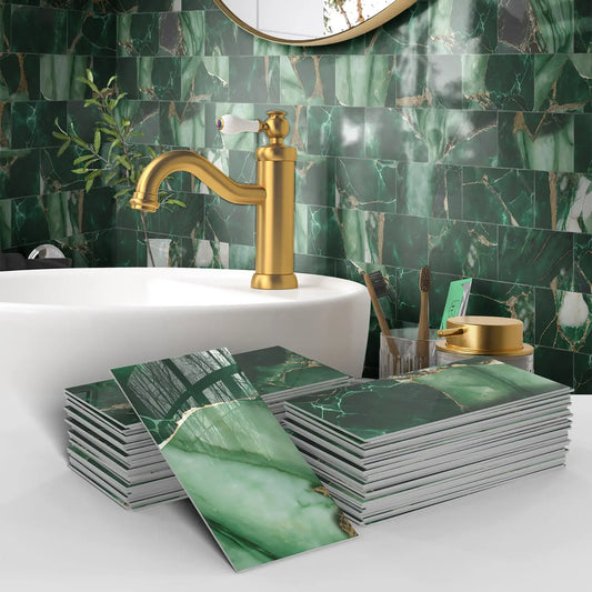 Panneau mural 3D - Effet Carrelage (10 x 20 cm)