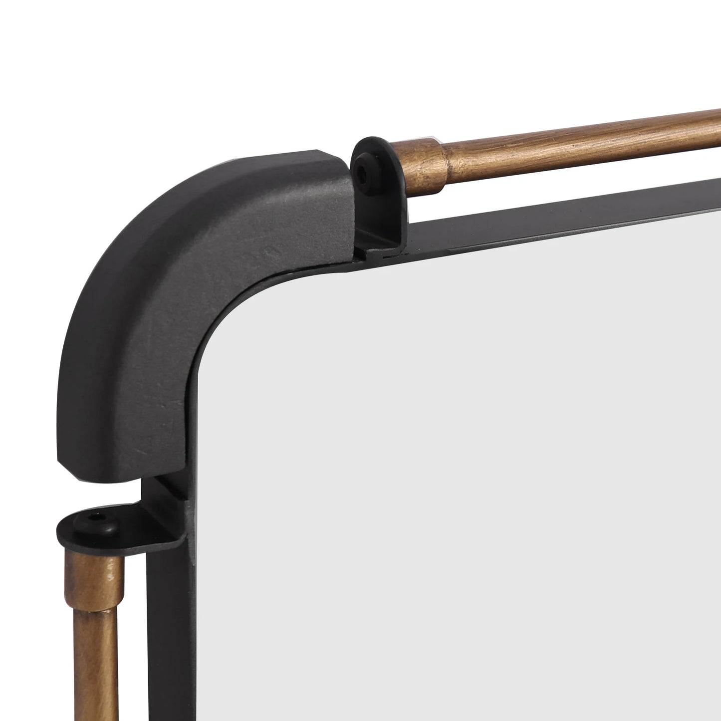 Miroir mural vintage industriel – Métal vieilli & style rétro (90 × 60 cm)