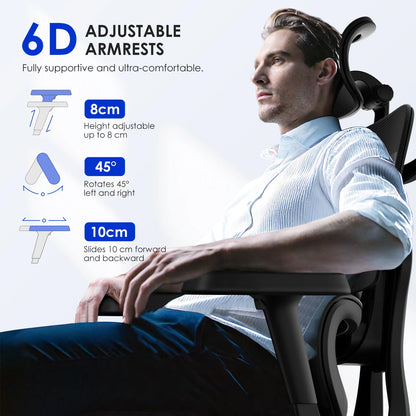 Chaise de bureau ergonomique | SHAPER MAX