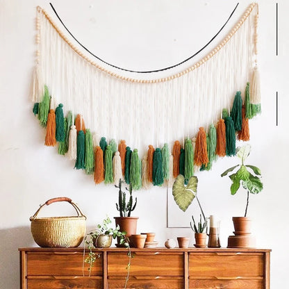 Macramé mural bohème - Boho