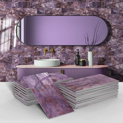 Panneau mural 3D - Effet Carrelage (10 x 20 cm)